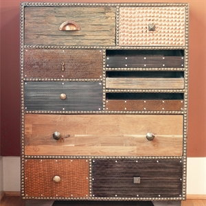 Picture of Hand-Riveted Chest of Drawers